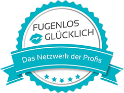 Fugenlos-glücklich.de – <br>Das Netzwerk der Profis by Savamea AG - Logo