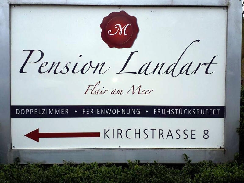 Fugenloses Bad in der Pension LandArt